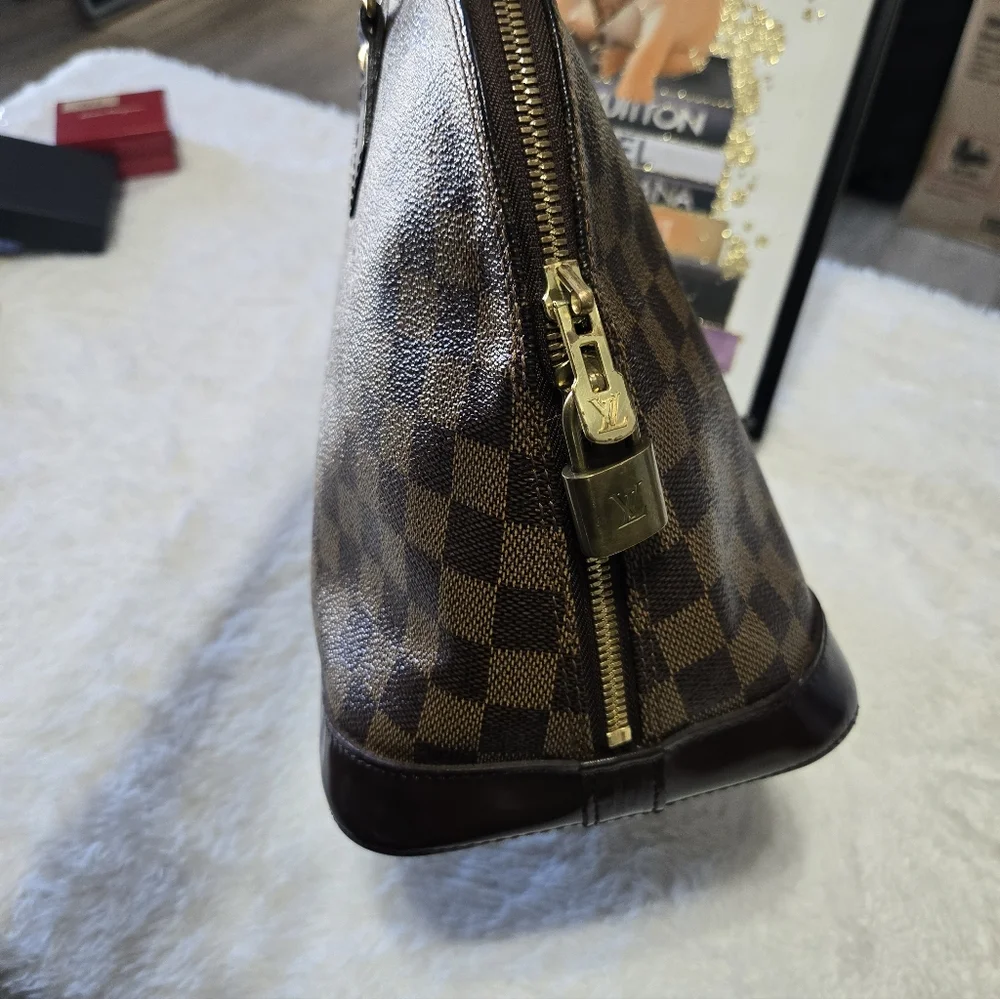 Louis Vuitton Damier Ebene Alma PM EUC